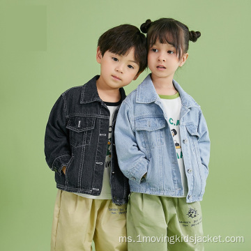 Jaket Denim Kanak-kanak Spring Baru